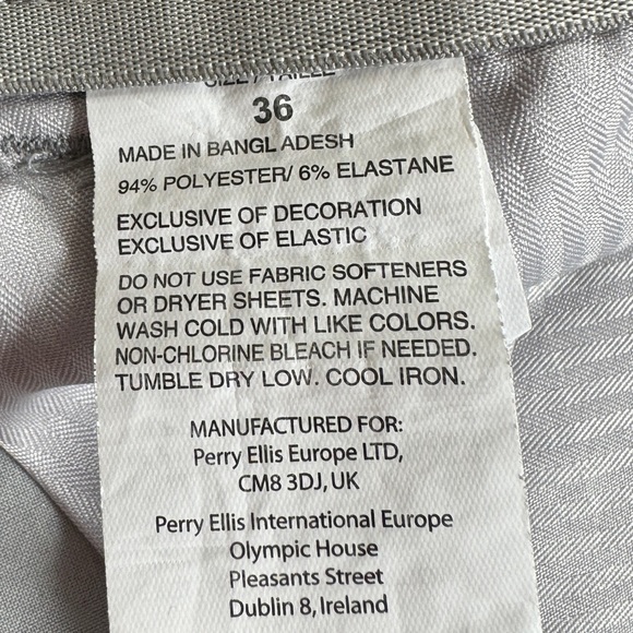 Callaway Golf Shorts Stretch Fit Gray Polka Dot Size 36 - Picture 5 of 13